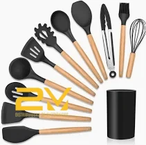 Kit Cozinha 12 Utensílios silicone