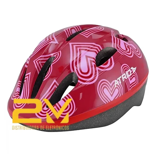 Capacete De Ciclismo Atrio Infantil Vermelho Tamanho P