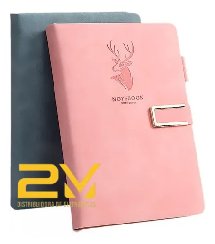 Caderno De Negócios Portátil De Couro A5 Notebook Retro