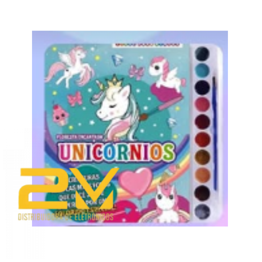 Floresta Encantada Livro para Pintar com Aquarela