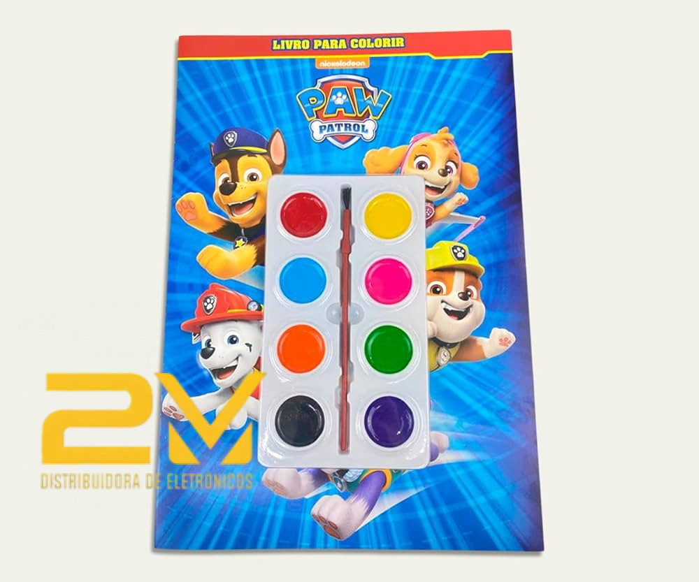 Patrulha Canina Livro Meu Primeiro Kit De Artes