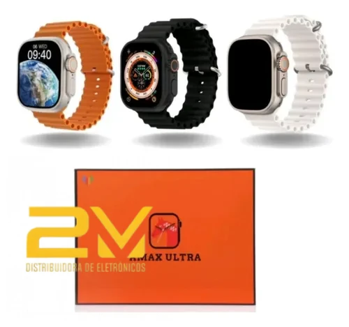 Relógio Smartwatch Amax 9 Ultra Max Premium Nfc 49mm