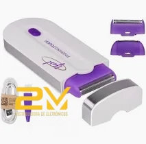 Depilador Elétrico Roxo