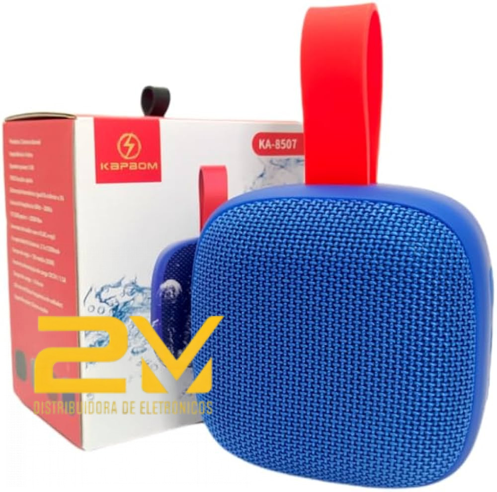 Caixa de Som Portátil Bluetooth Kapbom KA-8507