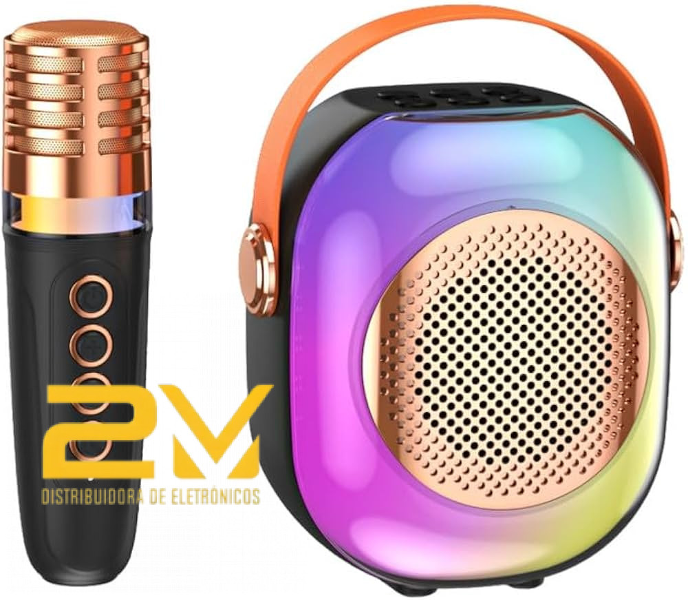 Caixa de Som Karaokê