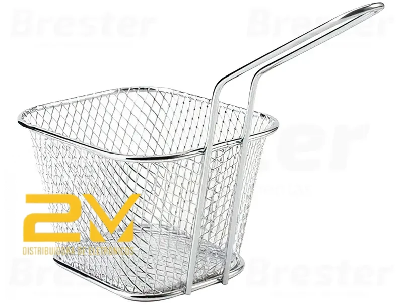 Mini Cesto P/ Fritura Servir Porções Quentes Batata Frita